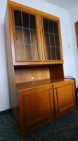 Bücherschrank Schrank Vitrine DDR  Echtholz Retro Vintage Sachsen - Drebach Vorschau