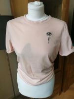 H&M Rosa T-Shirt mit Stickerei Gr. XS Baden-Württemberg - Bad Mergentheim Vorschau