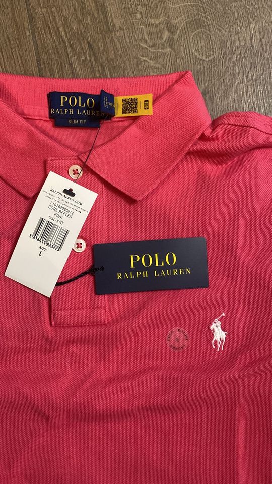 Neues Polo Ralph Lauren Piqué Polohemd. NP 119€ in München