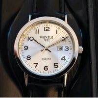 Armbanduhr Kienzle 1822 Herren Edelstahl Kalender Silber 40m Hessen - Weilburg Vorschau