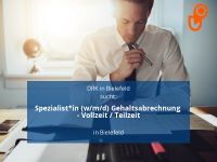 Spezialist*in (w/m/d) Gehaltsabrechnung - Vollzeit / Teilzeit | B Bielefeld - Bielefeld (Innenstadt) Vorschau