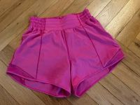 Lululemon Hotty Hot Shorts  Gr. 4 in pink Frankfurt am Main - Sachsenhausen Vorschau