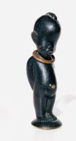 Mid Century: Wertvolle Hagenauer Bronzefigur afrikanisches Kind Nordrhein-Westfalen - Bornheim Vorschau