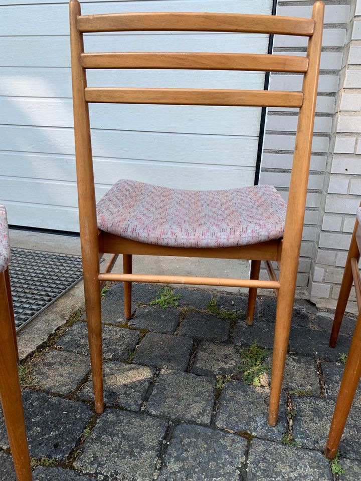 4 Stühle Esszimmerstuhl Vintage 60er Jahre Design Klassiker *TOP* in Düsseldorf