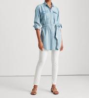 Lauren Ralph Lauren Long-Bluse/ Jeanshemd zum Binden S Nordrhein-Westfalen - Leverkusen Vorschau