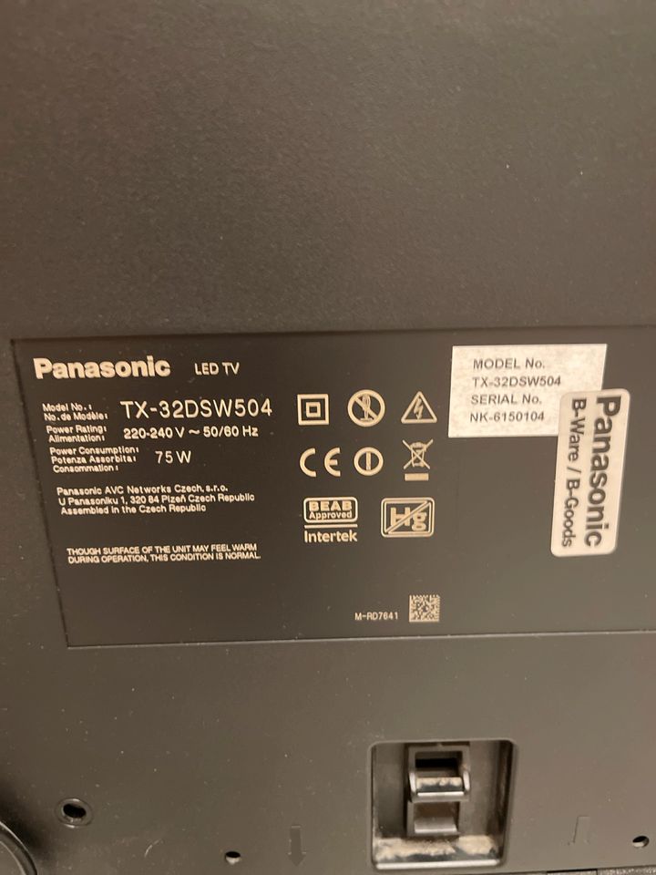 PANASONIC LED TV TX-32DSW504, 32‘‘ in Hamburg