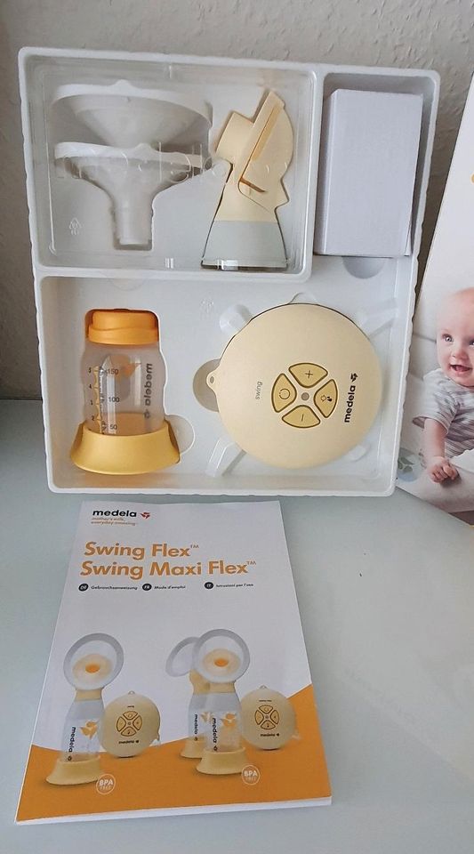 Die Medela Swing Flex ist eine elektrische Milchpumpe in fast neu in Neuss