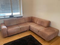 Echtleder / Wildleder Eck Couch Sofa Beige / Braun - Zustand gut Hessen - Heppenheim (Bergstraße) Vorschau