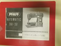 PFAFF 360 - 261 Bedienungsanleitung, original, gebraucht Rheinland-Pfalz - Worms Vorschau