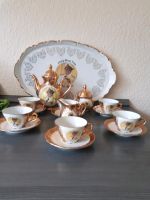 Antiquität Kaffee oder Tee Set Mischung von Gold und Porzellan Baden-Württemberg - Esslingen Vorschau