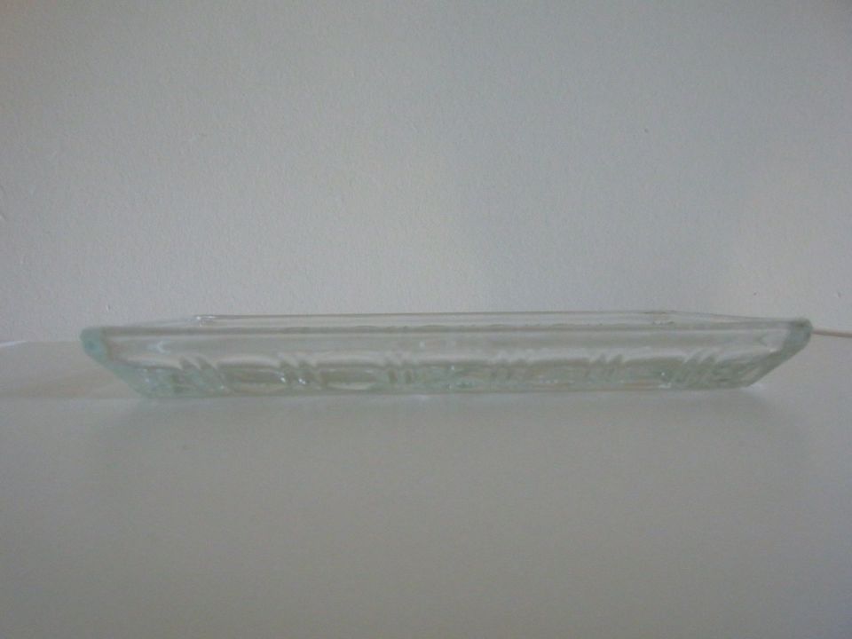 Kleine Schale Teller Kristall Glas vintage Deko Glasteller in Hamburg