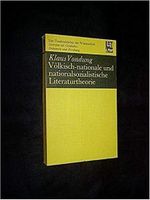 Völkisch-nationale und nationalsozialistische Literaturtheorie. Nordrhein-Westfalen - Werther (Westfalen) Vorschau