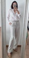 H&M Hose LEINEN Look STONE beige LÄSSIG Gr. XS S 34 36 München - Untergiesing-Harlaching Vorschau