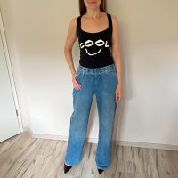 Schwarzes Tank Top Damen Baumwolle Gr. XS Smile Cool Niedersachsen - Wistedt Vorschau