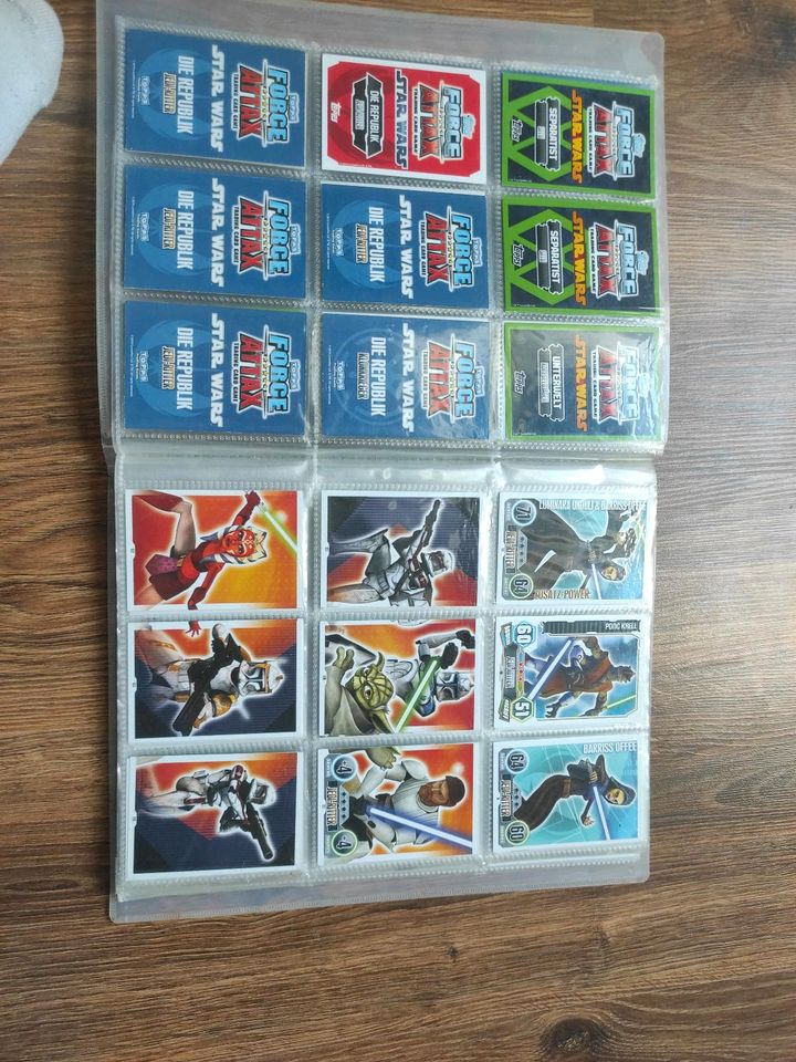 Sammelkarten Star Wars force Attax in Viersen