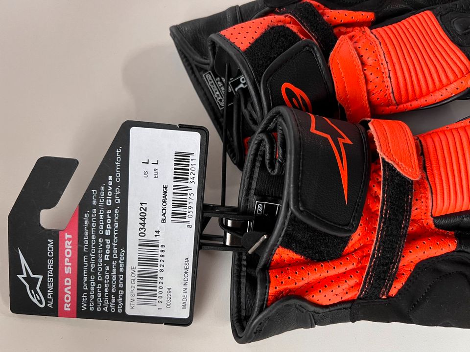 KTM Original Powerwear Handschuhe SP-2 V2 GLOVES L/10 in Winnenden