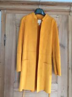 H & M Verloursleder-Mantel/ Longjacke in Gelb Gr. 36 Bayern - Schrobenhausen Vorschau