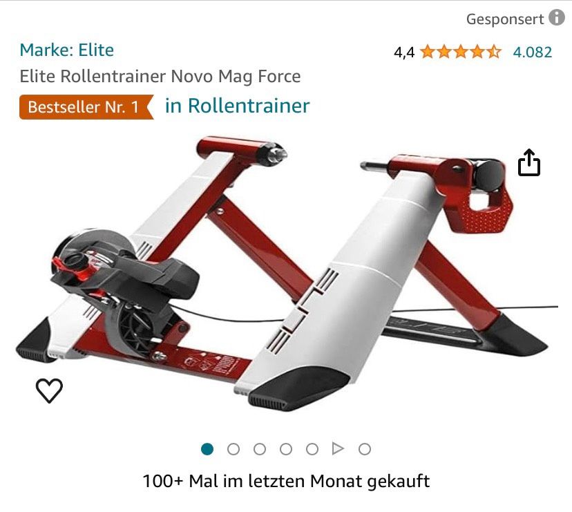 Rollentrainer, Fahrradtrainer , Rolle fürs Fahrrad in Weimar