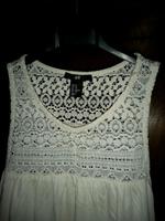 H&M Kleid  Spitze Baumwolle Gr.XS weiß Bayern - Bad Neustadt a.d. Saale Vorschau