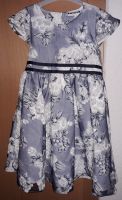 Festkleid rauchblau mit weißen Blumen Stop+go (Gr. 98) Bayern - Wasserlosen Vorschau