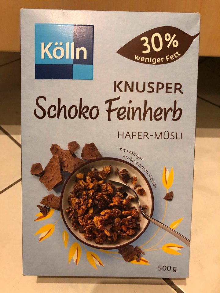 1000 g Kölln Schoko Feinherb Hafer-Müsli in Kleinostheim