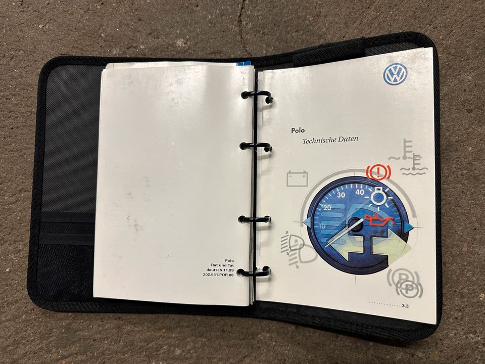 VW Polo 6N2 Bordbuch Bedienungsanleitung Serviceheft Mappe GTI in Frauenau