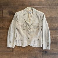 Blazer creme meliert Leinenanteil Rheinland-Pfalz - Mainz Vorschau