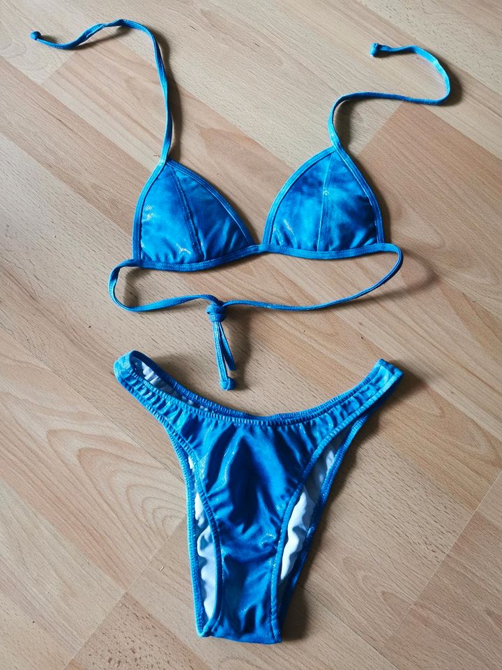 Bikini blau, Größe XS / S, NEU in Döhlau