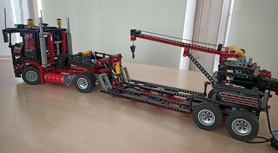 LEGO TECHNIC 8285 Modell B GroBer Schwerlast Tieflader 8287