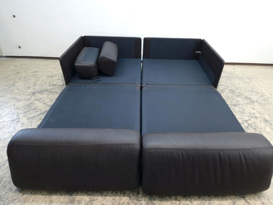 De Sede ds 76 Braun Designersofa Ledersofa desede Couch Daybed in Garching an der Alz