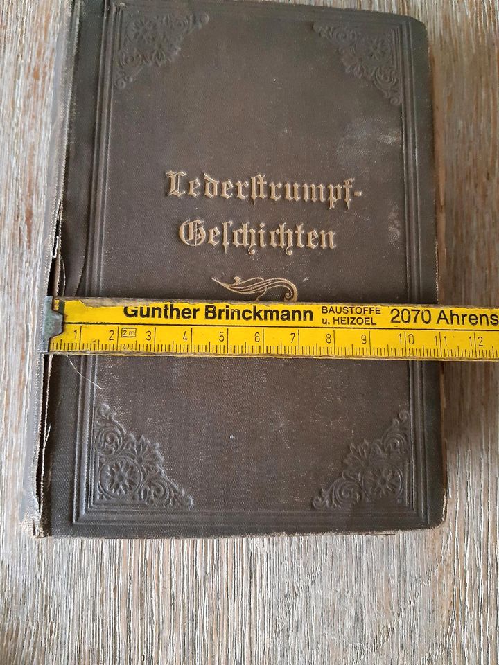 LEDERSTRUMPF Geschichten ANTIKES BUCH  19.JAHRHUNDERT in Hamburg