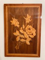 Intarsie Bild Holz vintage mid century Berlin - Lichtenberg Vorschau