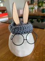 Keramik Hase mit Brille Holzohren neu Osterschmuck Dresden - Äußere Neustadt Vorschau