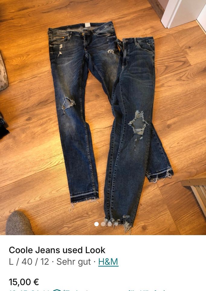 Jeans used Look in Erlenbach am Main 