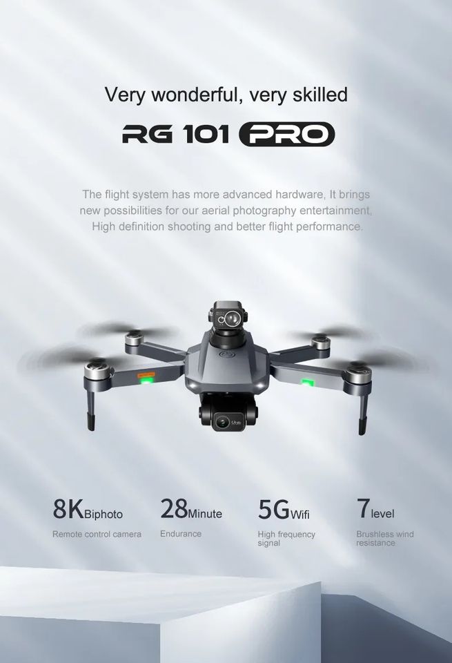 Unleash the Power of RG101 PRO Professional Drone! in Saarbrücken