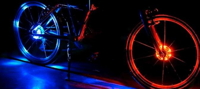 Ikzi Ikzilight Naben-/Rad-Beleuchtung 8 LEDs f. Fahrrad uvm NEU in Bonn
