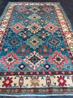 Afghan Kelim 183x122 Kazak Handgeknüpft blau pink wolle Berlin - Wilmersdorf Vorschau