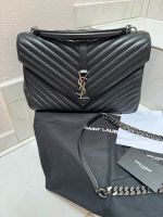 ♥️ Yves Saint Laurent ♥️ College Bag large schwarz Full Set Bayern - Aiterhofen Vorschau