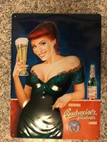 Budweiser Budvar Ladies Nostalgieschild Nr.3 Baden-Württemberg - Ostfildern Vorschau