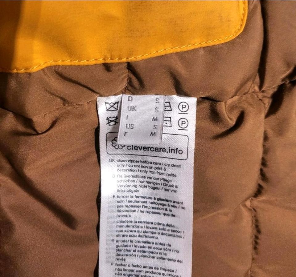 Esprit Herren Parka S senfgelb wie neu in Ratingen