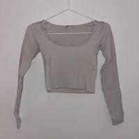 Langarmshirt Zara, weiß, Gr. XS-S Brandenburg - Teltow Vorschau