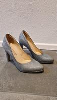 Pumps / High Heels Peter Kaiser silber Glitzer Gr. 35/36 Bayern - Vilsheim Vorschau