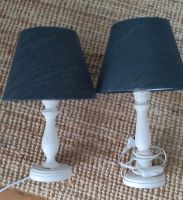 2 Skandi Shabby Style Tischlampen Niedersachsen - Schladen Vorschau