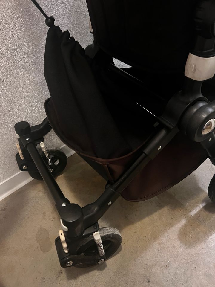 Bugaboo Cameleon 3 Schwarz AllBlack Pink Dach Schirm in Altenmünster