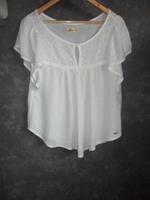 Hollister 36 S Damen Bluse Tunika Weiß Locker Bielefeld - Schröttinghausen Vorschau