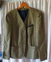 Basler Blazer 44 Wollblazer Vichy Karo Kiwi schwarz Bayern - Mainburg Vorschau