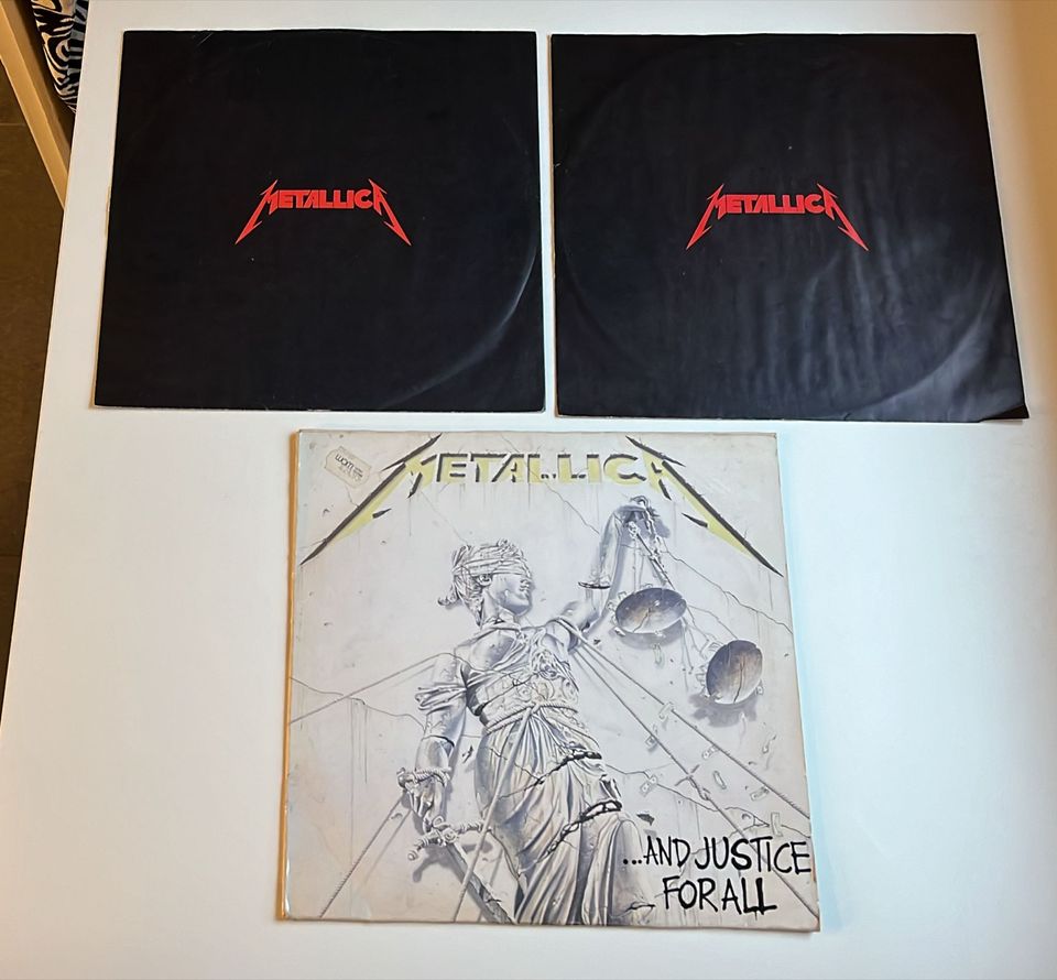 METALLICA AND JUSTICE FOR GANZ EUROPA VERTIGO 1988 Vinyl in München