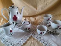 4 antike Espresso Tassen mit Kanne, Milch und Zucker Saarland - Neunkirchen Vorschau
