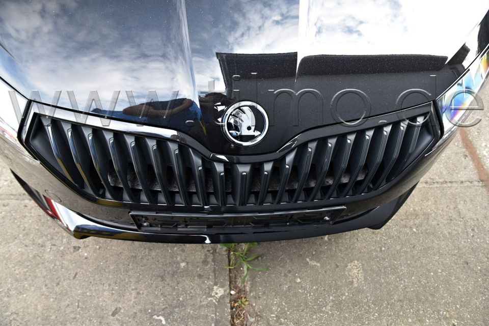 Kühlergrillleiste MONTE CARLO Black-Paket  SKODA FABIA 3 FL/ 119€ in Würzburg