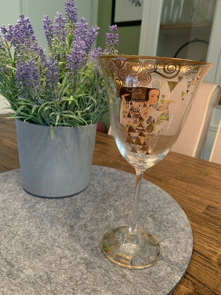 Weinglas Kelch Gustav Klimt in Hörstel
